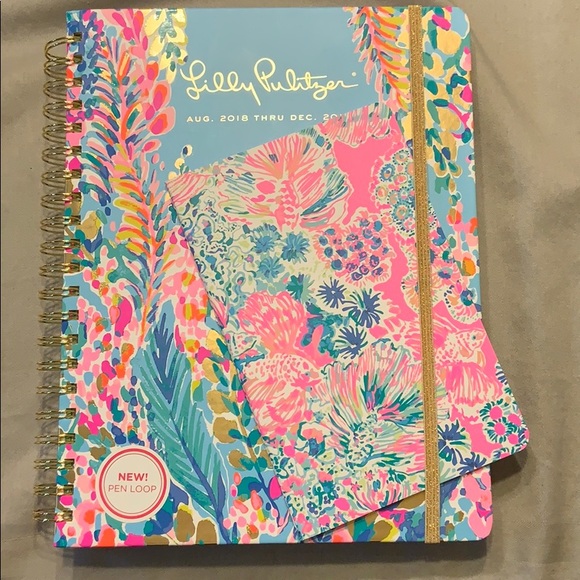 Lilly Pulitzer Other - NWT Lilly Pulitzer jumbo agenda with notebook
